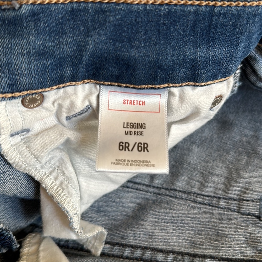 Express Stretch Legging Mid Rise 6R - Picture 5 of 5
